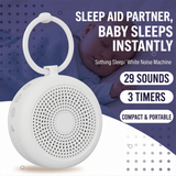 White Noise Machine for Sleeping – Sound Machine for Adults & Infants, Sleep Sounds with Timer